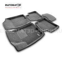 Текстильные 3D коврики Euromat3D Business в салон для Kia Ceed (2006-2012) № EMC3D-002722G Серые Текстильные 3D коврики Euromat3D Business в салон для Kia Ceed (2006-2012) № EMC3D-002722G Серые