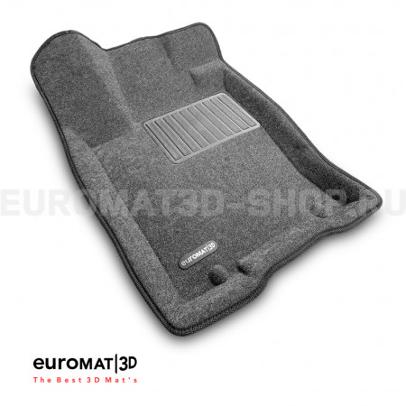 Текстильные 3D коврики Euromat3D Business в салон для Kia Mohave (2009-2020) № EMC3D-002924G Серые Текстильные 3D коврики Euromat3D Business в салон для Kia Mohave (2009-2020) № EMC3D-002924G Серые