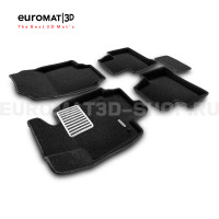 Текстильные 3D коврики Euromat3D Lux в салон для Toyota Rav 4 (2019-2026) (МКПП) № EM3D-005135 Текстильные 3D коврики Euromat3D Lux в салон для Toyota Rav 4 (2019-2026) (МКПП) № EM3D-005135