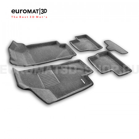 Текстильные 3D коврики Euromat3D Business в салон для Datsun Mi-Do (2015-2020) № EMC3D-005310G Серые Текстильные 3D коврики Euromat3D Business в салон для Datsun Mi-Do (2015-2020) № EMC3D-005310G Серые