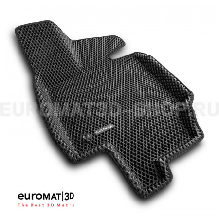 3D коврики Euromat3D EVA в салон для Toyota Rav 4 (2019-2026) (АКПП) № EM3DEVA-005105