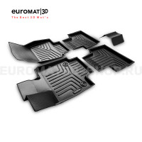 3D коврики Euromat3D Liner в салон для Toyota Rav 4 (2019-2026) (АКПП) № EM3DLI-005105 3D коврики Euromat3D Liner в салон для Toyota Rav 4 (2019-2026) (АКПП) № EM3DLI-005105