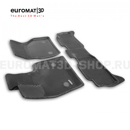 3D коврики Euromat3D EVA в салон для Bmw iX (I20) (2021-) № EM3DEVA-001228