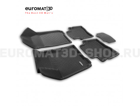 3D коврики Euromat3D EVA в салон для Omoda S5 (2023-) № EM3DEVA-001461
