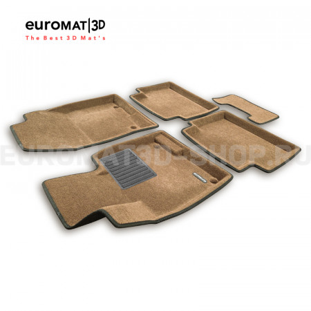 Текстильные 3D коврики Euromat3D Business в салон для Mazda CX-5 (2017-) № EMC3D-003414R Коричневые Текстильные 3D коврики Euromat3D Business в салон для Mazda CX-5 (2017-) № EMC3D-003414R Коричневые